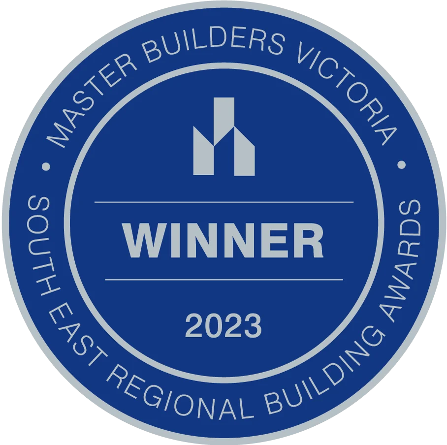 Master Builders Victoria 2023 South East Regional Building Awards Winner